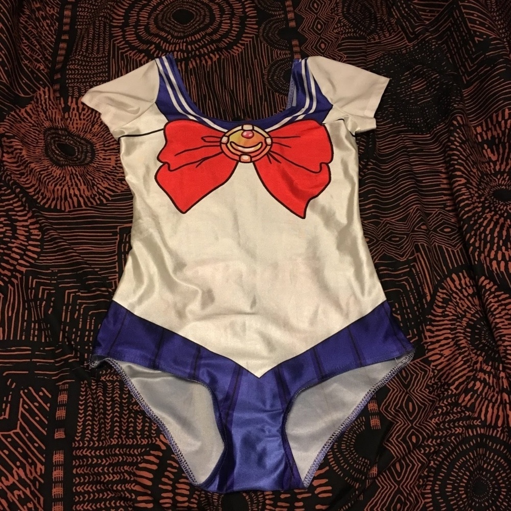 Sailor moon cosplay bodysuit